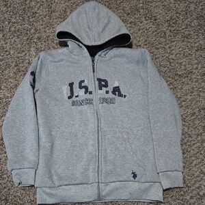 U.S. Polo Assn. Black Fleece Jacket